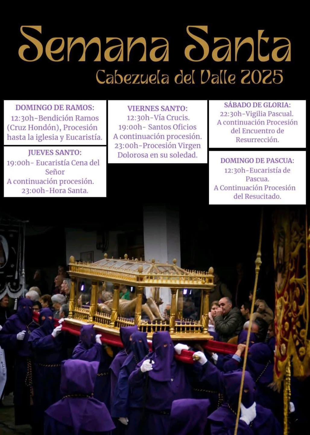 Semana Santa en Cabezuela del Valle 2025 Cabezuela del Valle